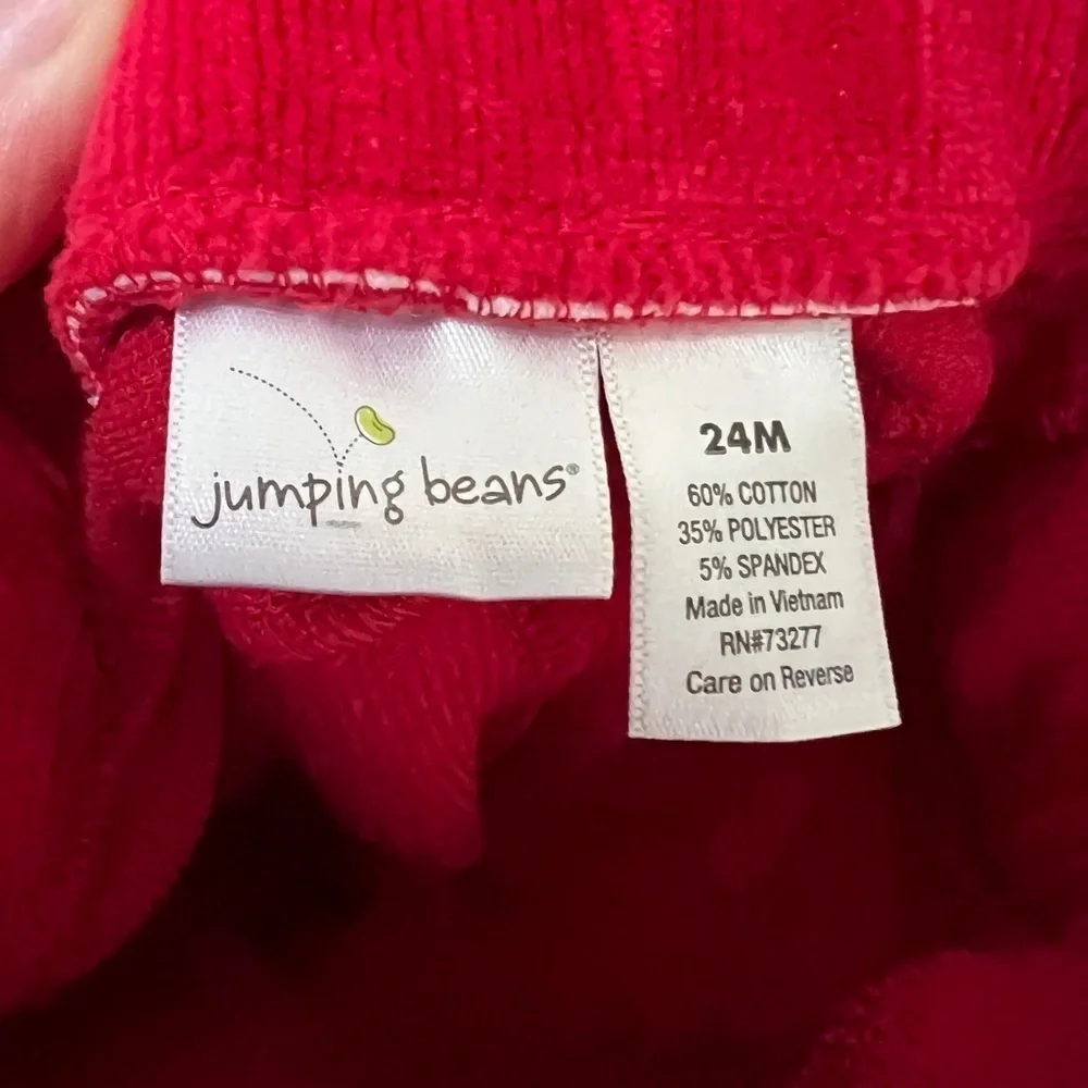 NWOT Jumping Beans 24M Red Corduroy Pants